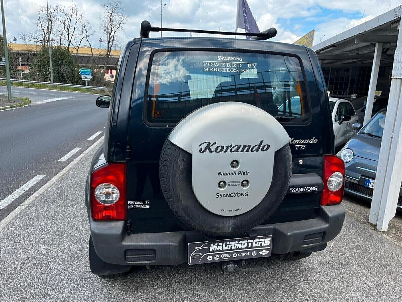 SSANGYONG KORANDO 2 SERIE 2.9 TURBODIESEL ELX - GANCIO TRAINO