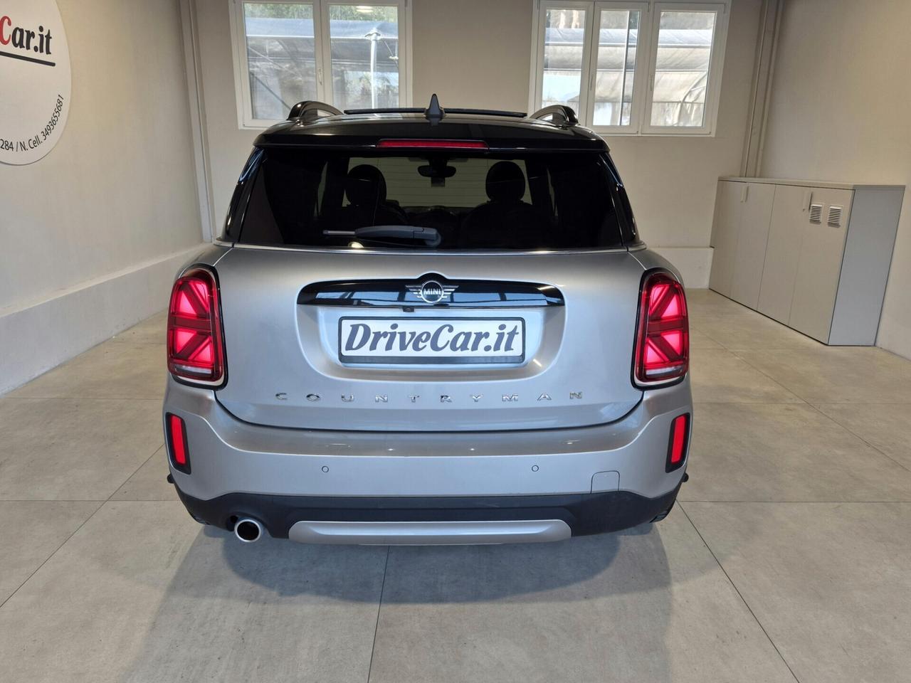 MINI Cooper Countryman PELLE TETTO APRIBILE PANORAMICO LED NAVI APPLE CAR PLAY RETROCAM.