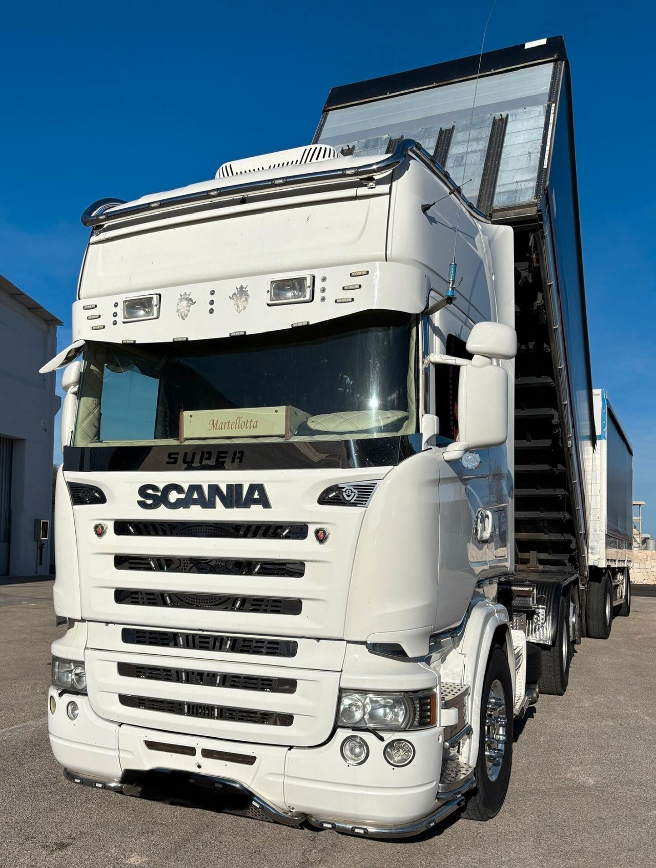 SCANIA R-500 + RIMORCHIO CENTINATO