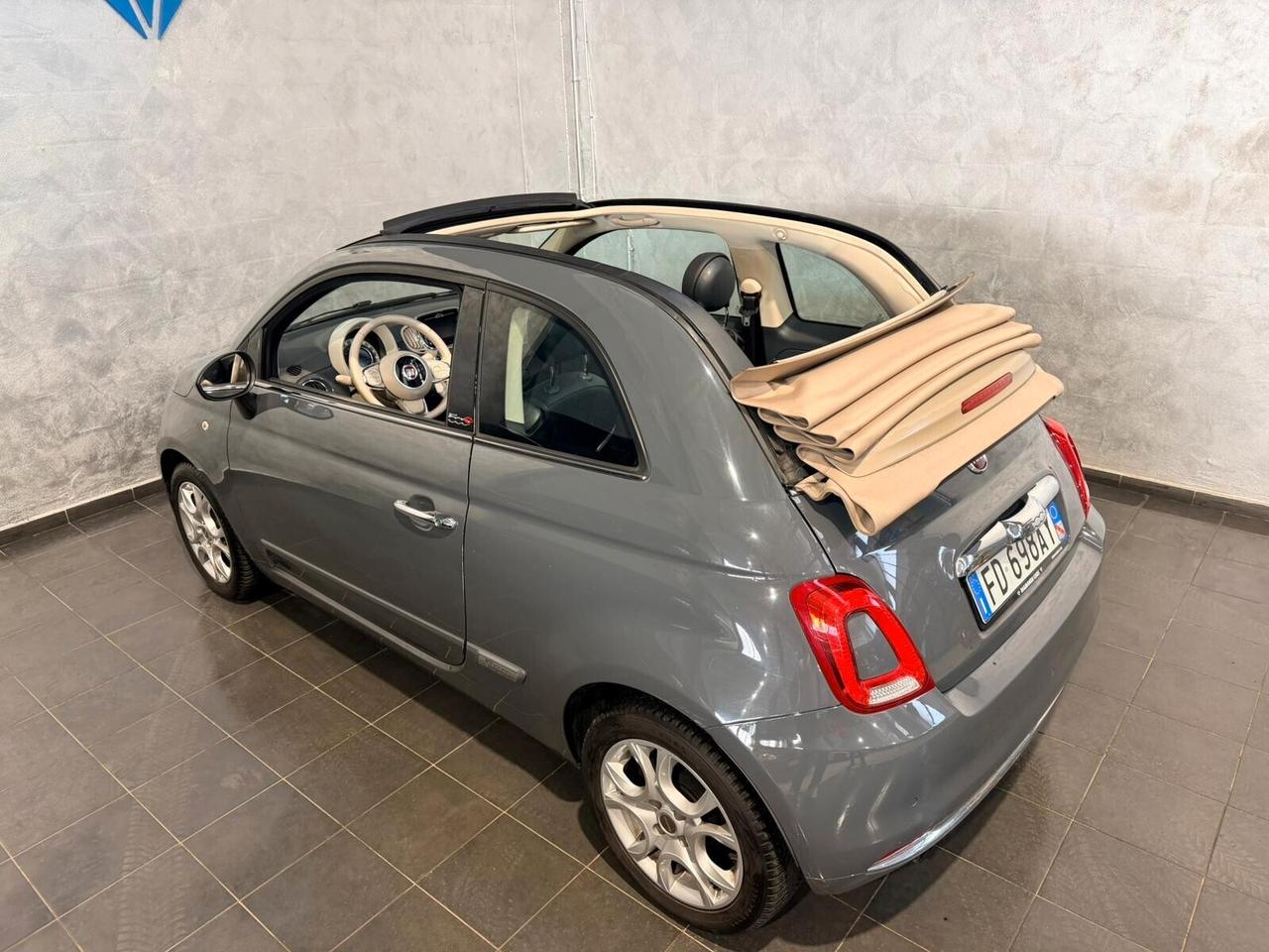Fiat 500 C 0.9 BENZINA LOUNGE FULL OPTIONALS AUTOMATICA NEOPATENTATI
