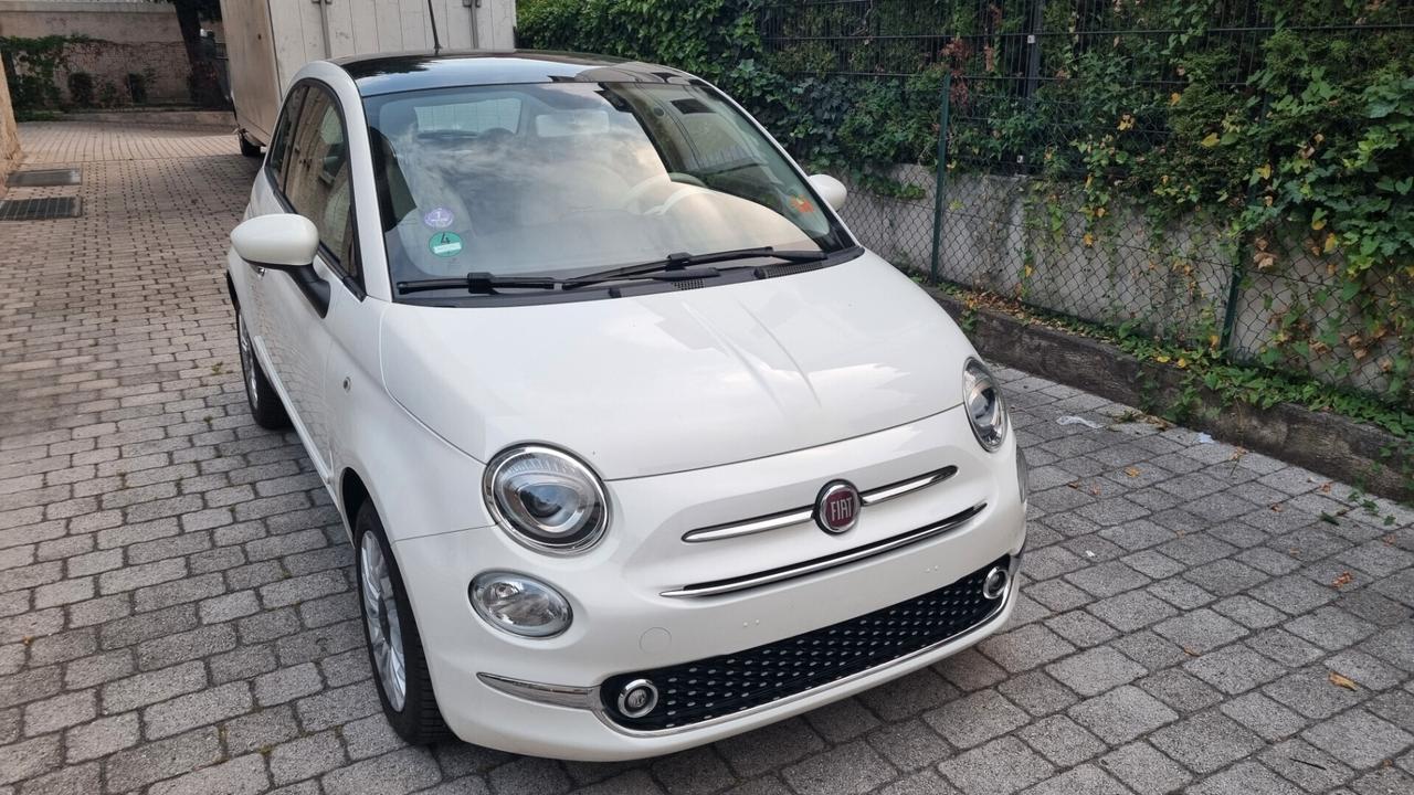 Fiat 500 Lounge 69cv anno2018 km59000