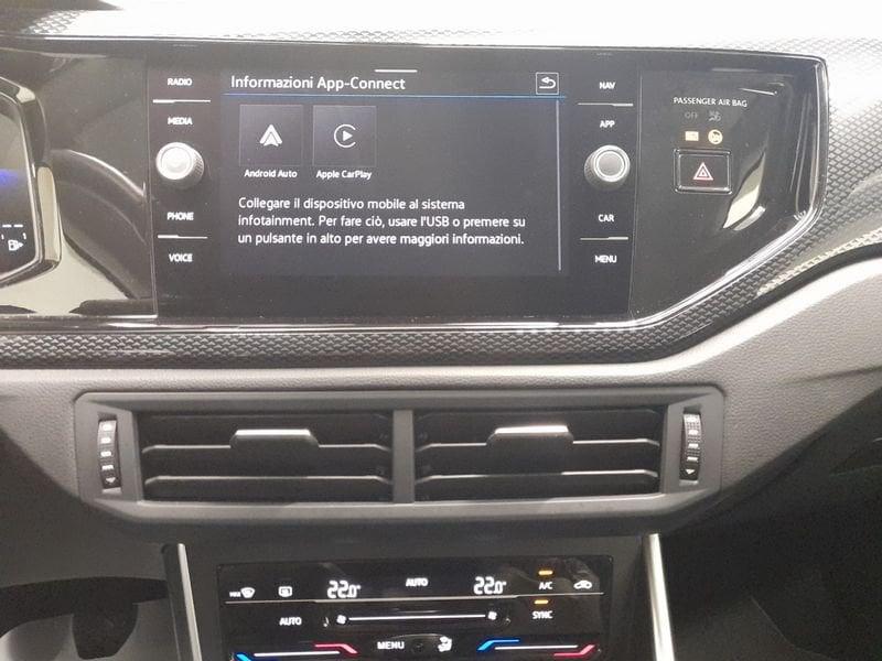 Volkswagen Taigo Taigo 1.0 TSI 115 CV Life