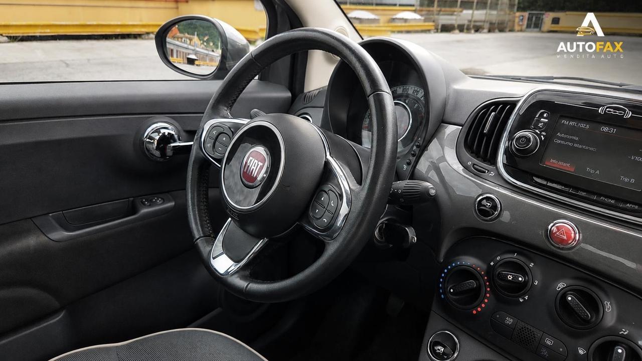 FIAT 500 1.2 LOUNGE – UNICO PROPRIETARIO – SOLO 100.000 KM