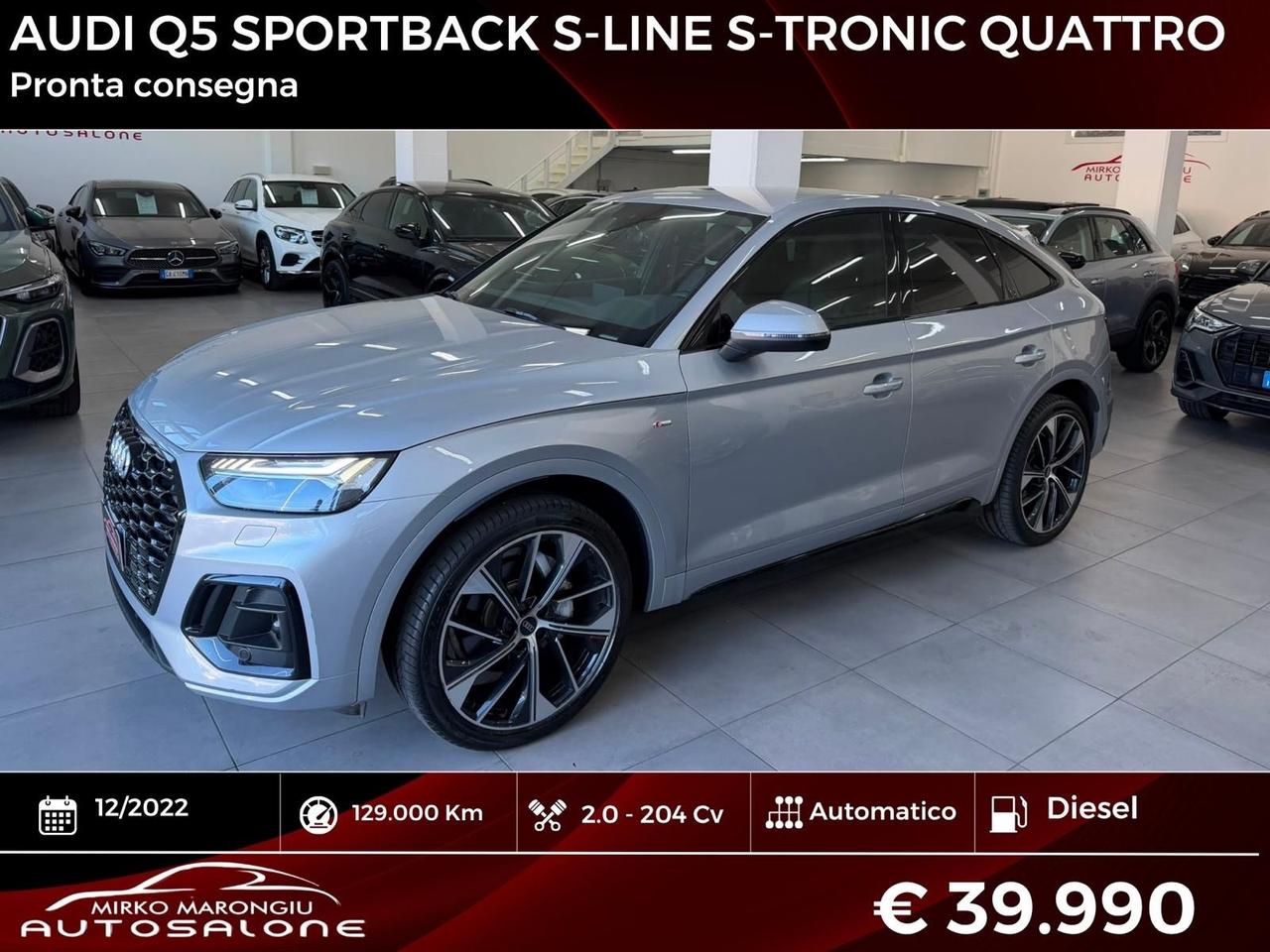 Audi Q5 SPB 40 TDI quattro S tronic line FINANZIABILE