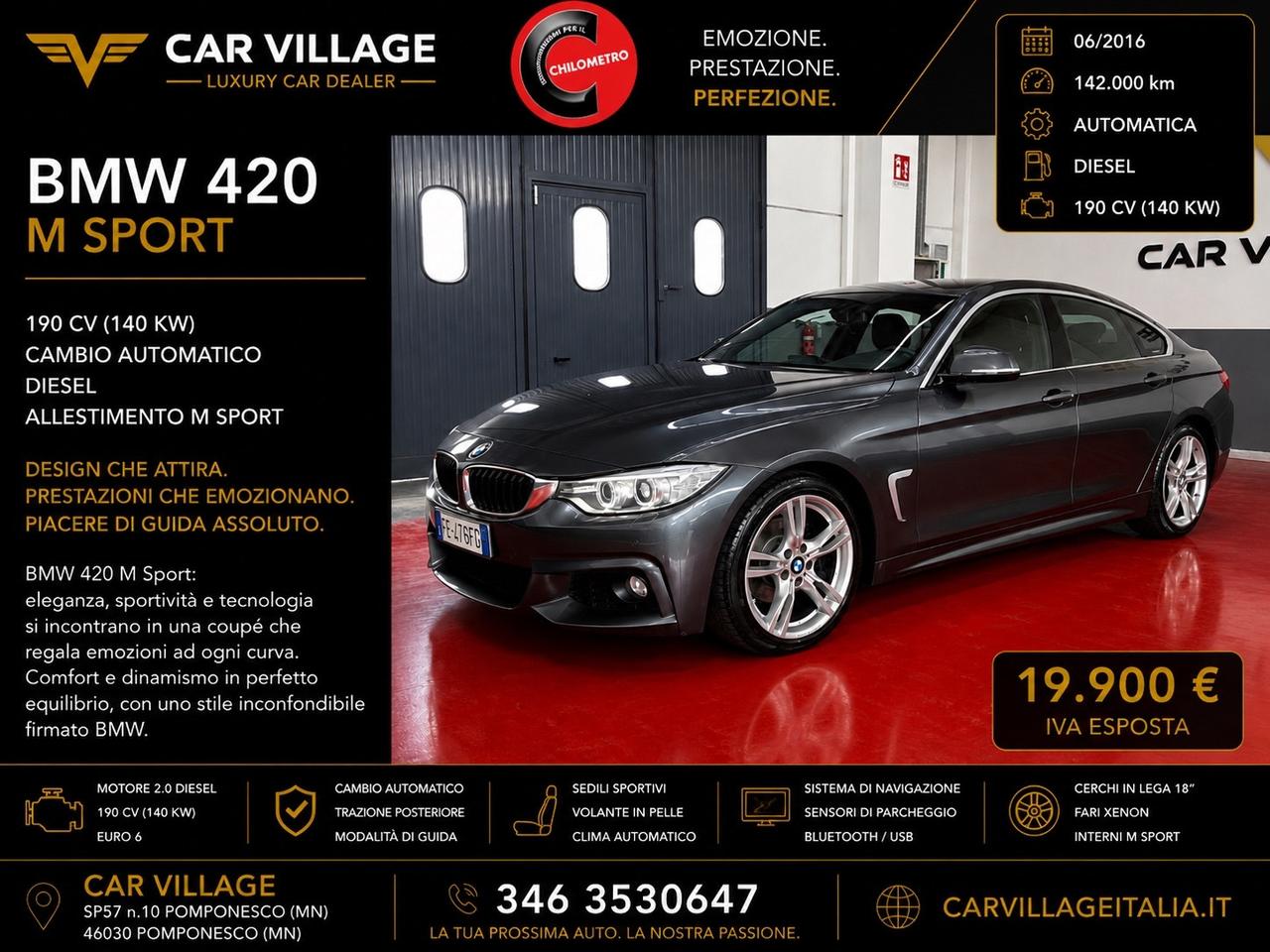 Bmw 420 420d grand Coupé Msport