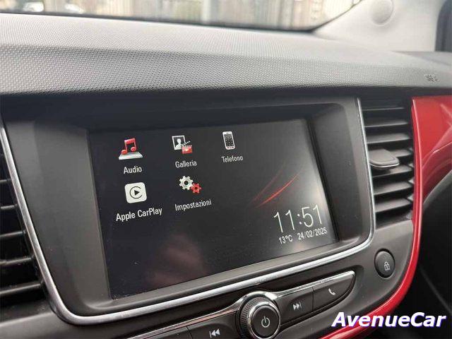 OPEL Crossland 1.2 GS Line CARPLAY UNI PROPRIETAIO IVA ESPOSTA