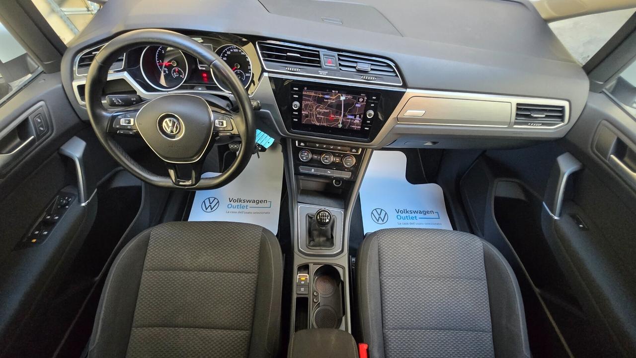 Volkswagen Touran 2.0 TDI 150 CV SCR Executive Blu