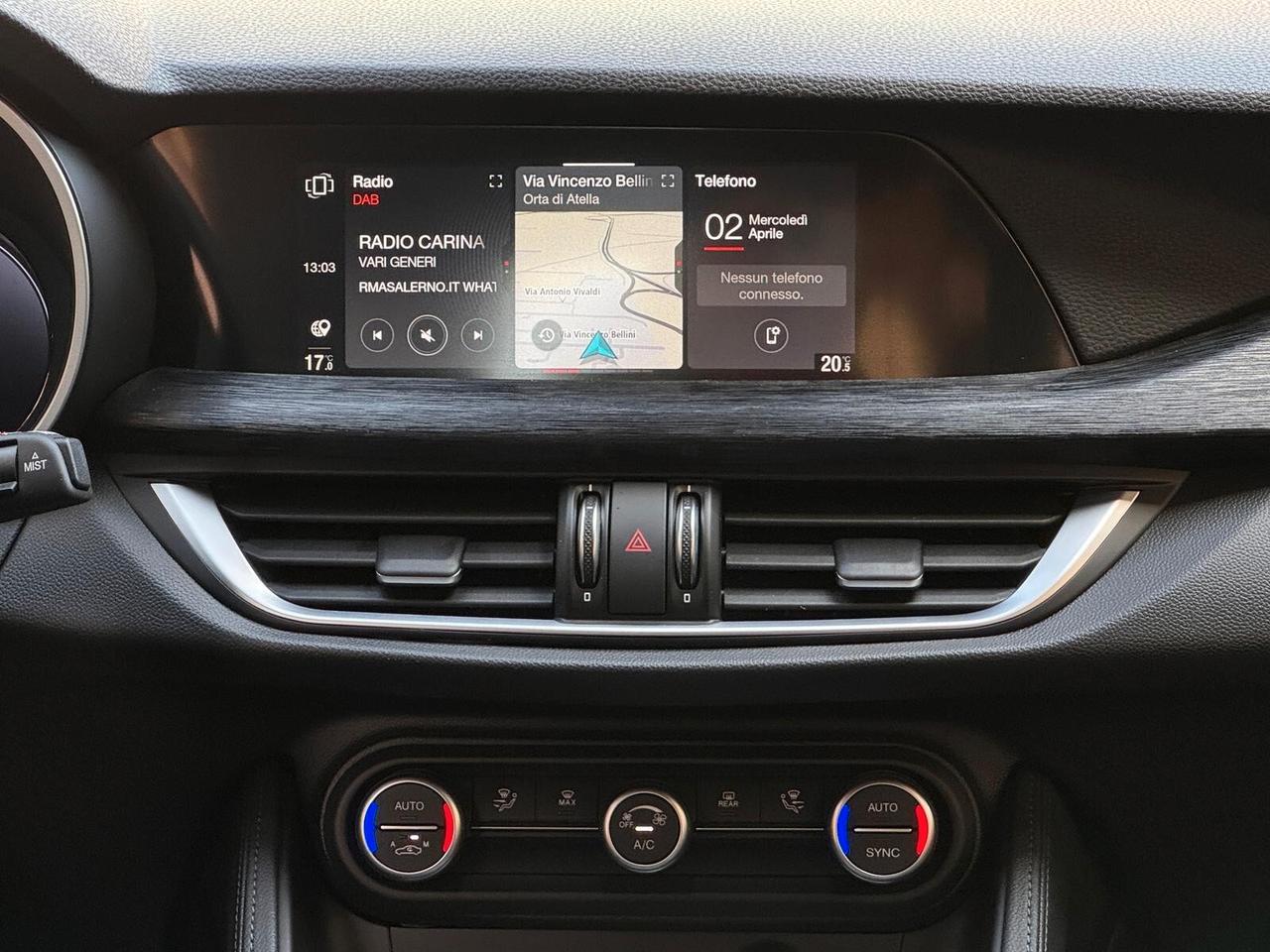 Alfa Romeo Stelvio 2.2 Turbodiesel 160 CV AT8 RWD Super