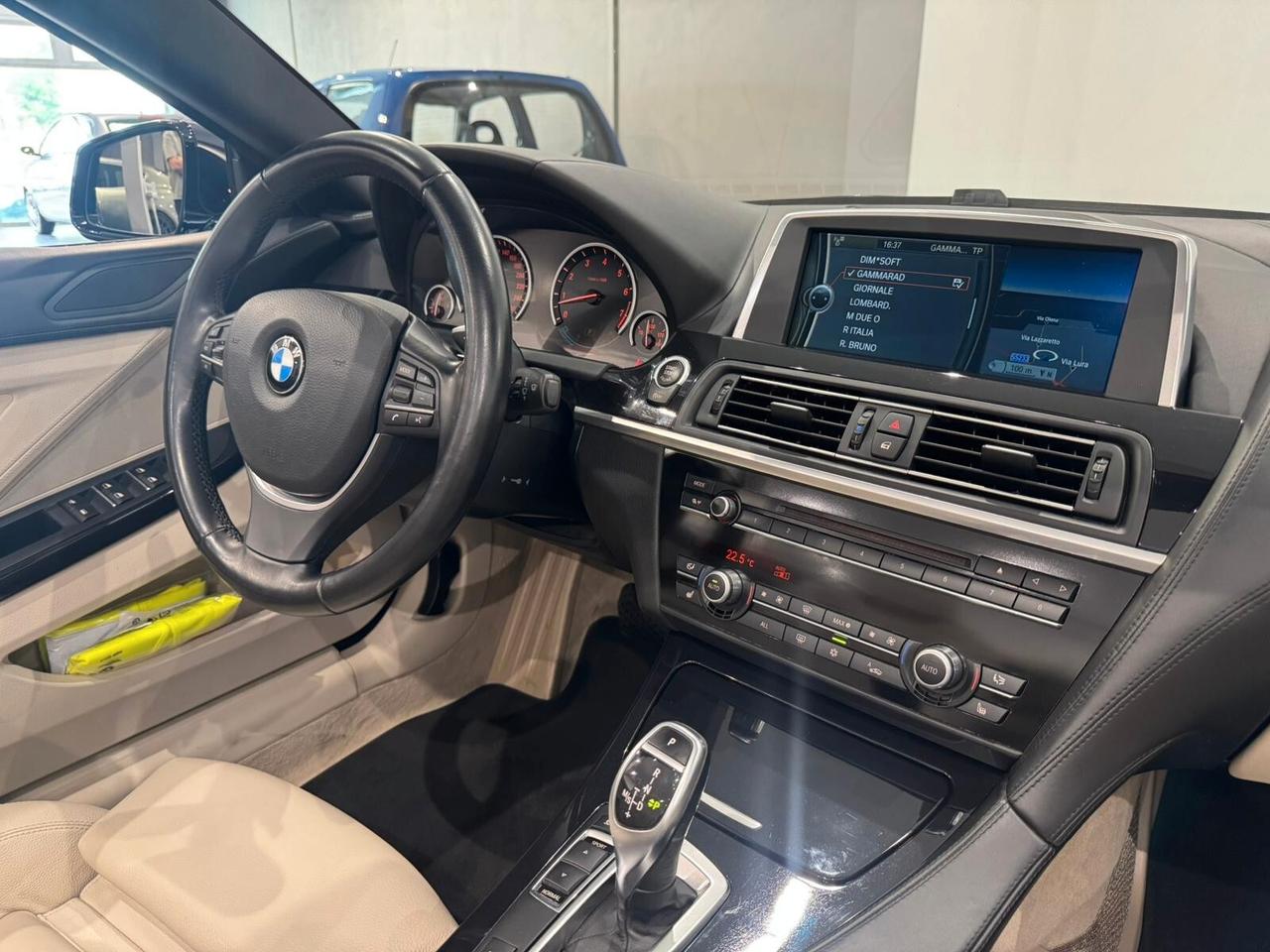 Bmw 640 640i Cabrio Futura | Auto PERFETTA | Esclusività Comfort Eleganza e Stile
