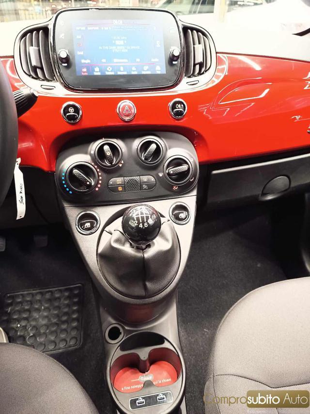 FIAT 500 1.0 Hybrid Red