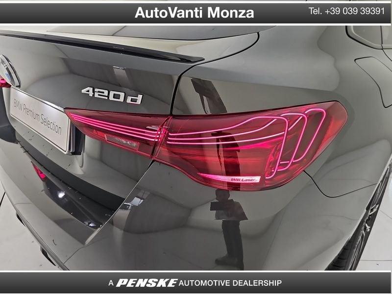 BMW Serie 4 420d Gran Coupe mhev 48V xdrive MSport Pro auto + DOPPIO TRENO DI PNEUMATICI