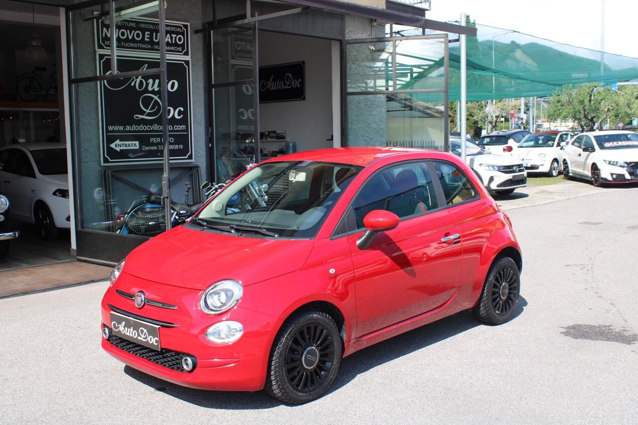 Fiat 500 1.3 Multijet 95 CV CERCHI NERI INTERNI ROSSI