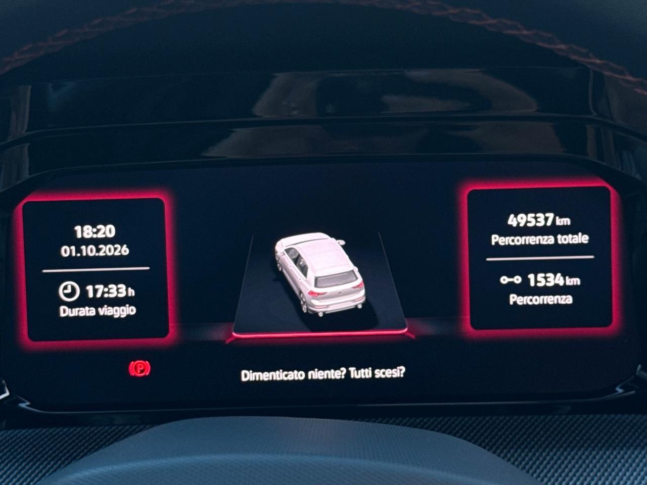 Volkswagen Golf GTI 2.0 TSI DSG 8.5 HEAD UP TETTO FENDIN IQ LIGHT PRONTA CONSEGNA