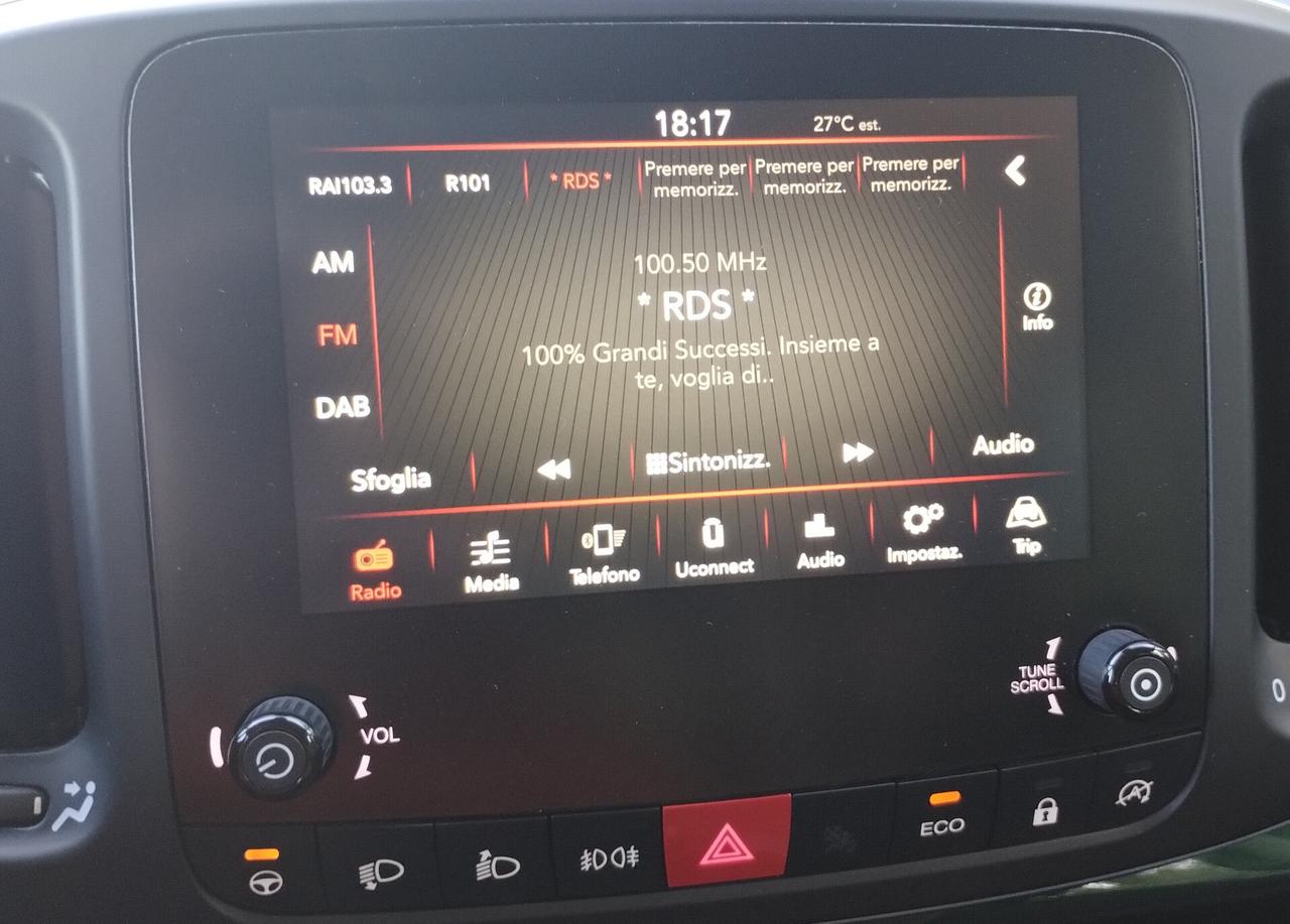 Fiat 500L 1.3 Multijet 95 CV Dualogic Cross NEOPATENTATI