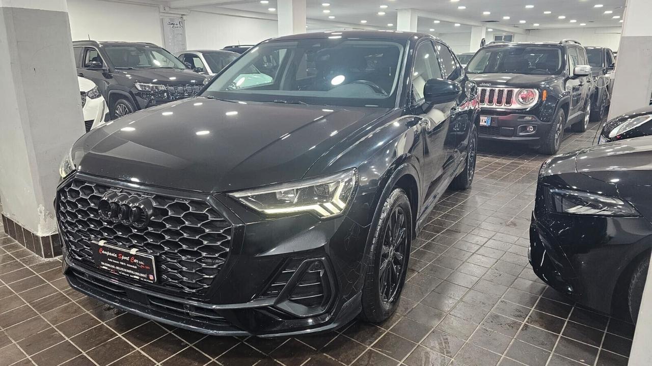 NUOVA AUDI Q3 SPORTBACK S-LINE EDITION 35 TDI 150CV S-TRONIC IDENTITY BLACK