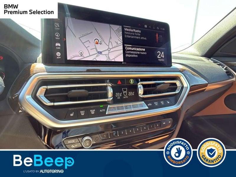 BMW X3 XDRIVE20D MHEV 48V MSPORT AUTO