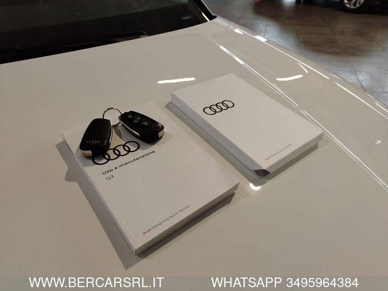 Audi Q3 SPB 45 TFSI e S tronic S line edition*S-LINE*CL_19*VOLANTE MULTIF CON FUNZIONE CAMBIO*RETROCAMERA*