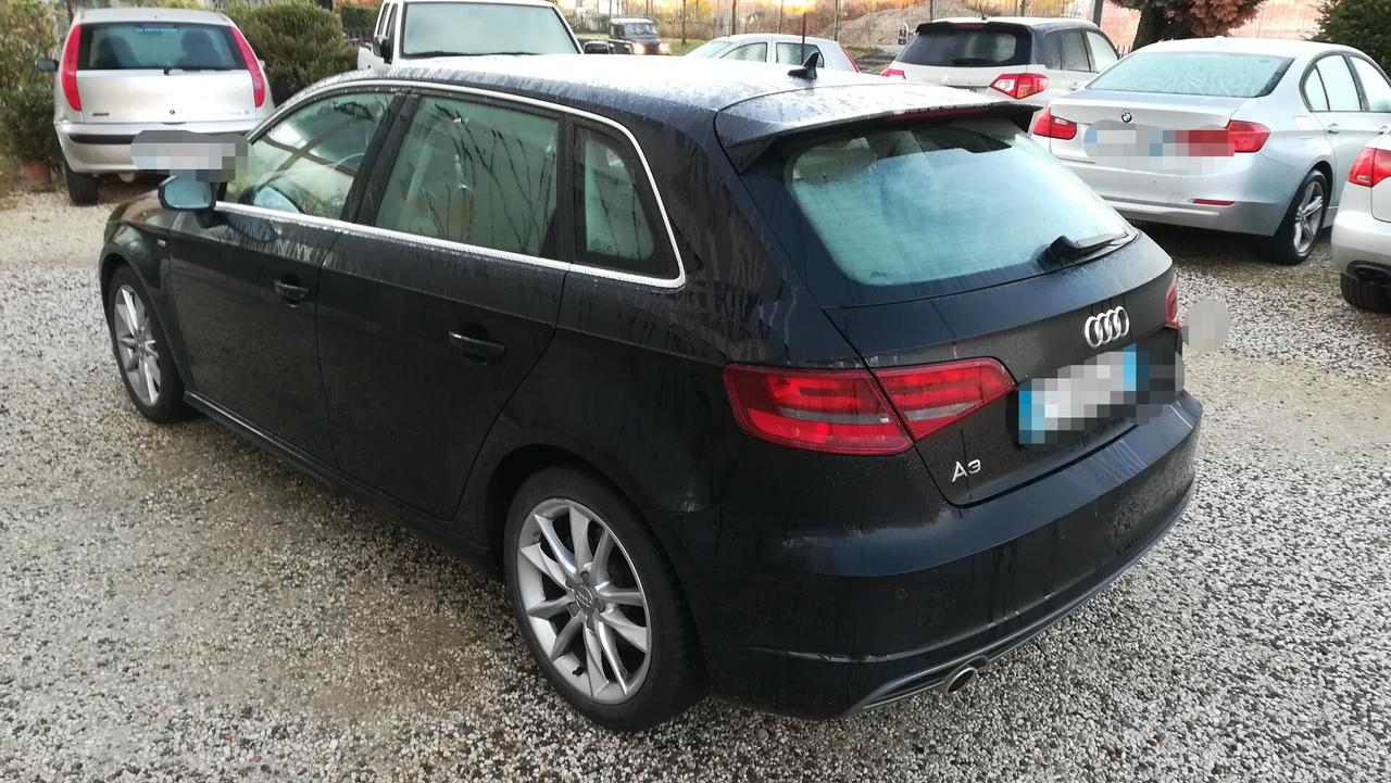 Audi A3 SPB 1.6 TDI S tronic Modello S Line