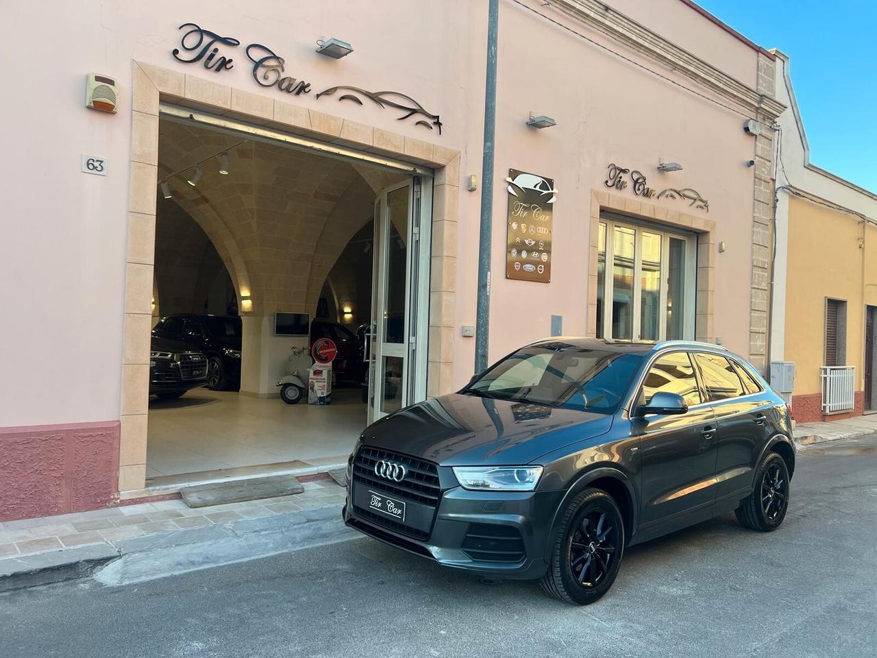 AUDI Q3 S-LINE 2.0 TDI 150CV PELLE NAVI CRUISE ANNO 2017