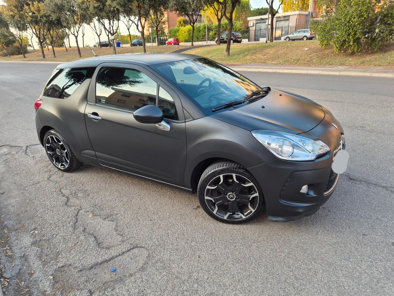 Citroën DS3 1.4 benzina 95cv just black 2012 opaco