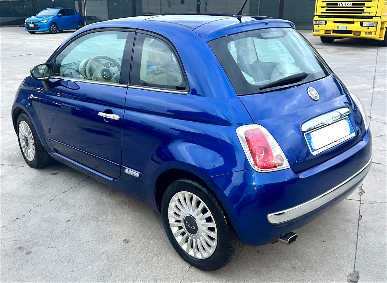 Fiat 500 1.2Benz 69cv Lounge 77000 KM ORIGINALI