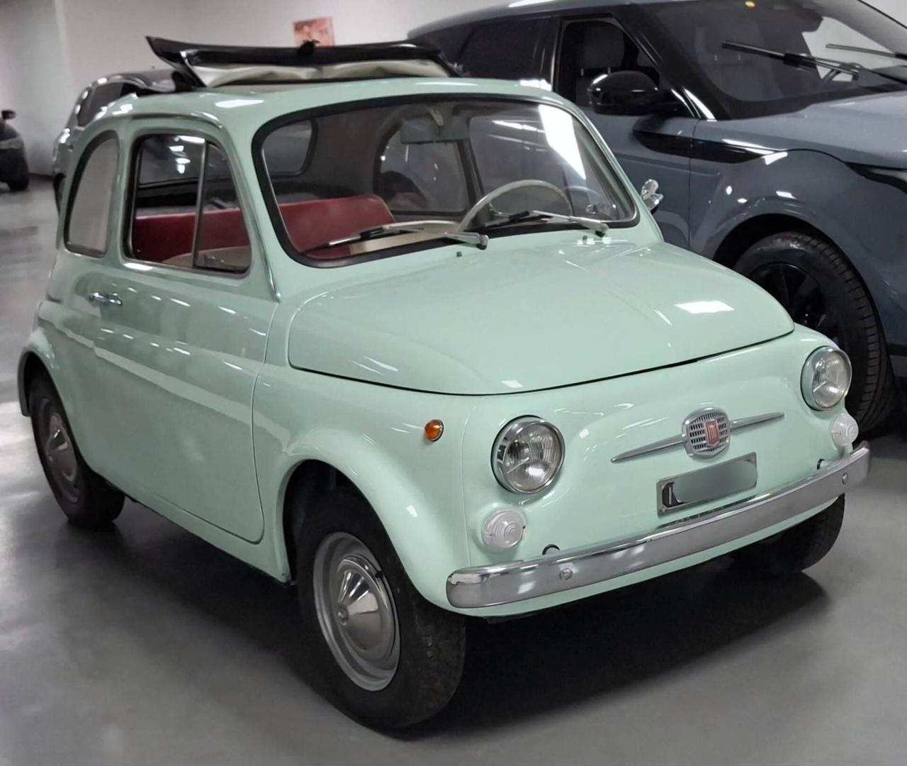 Fiat 500F uniproprietario Libretto e targhe originali