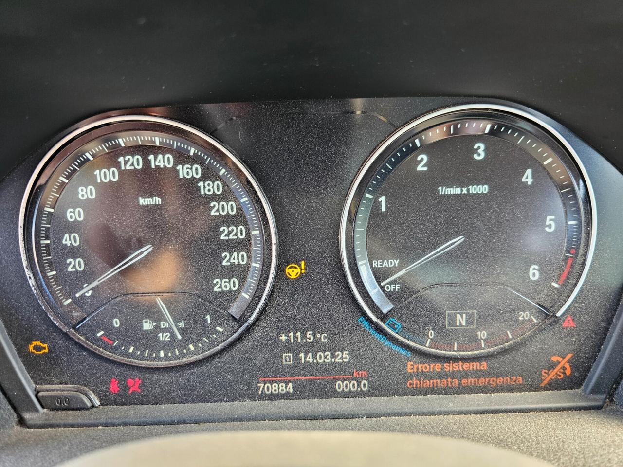 FURTO PARZIALE Bmw 2er Active Tourer 218d Advantage