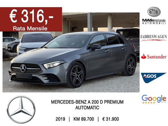 MERCEDES A 200 d 150cv Automatic Premium AMG