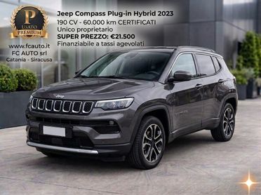 Jeep Compass 1.3 190CV PHEV AUTOMATICA - UNI PROP - PARI AL NUOVO