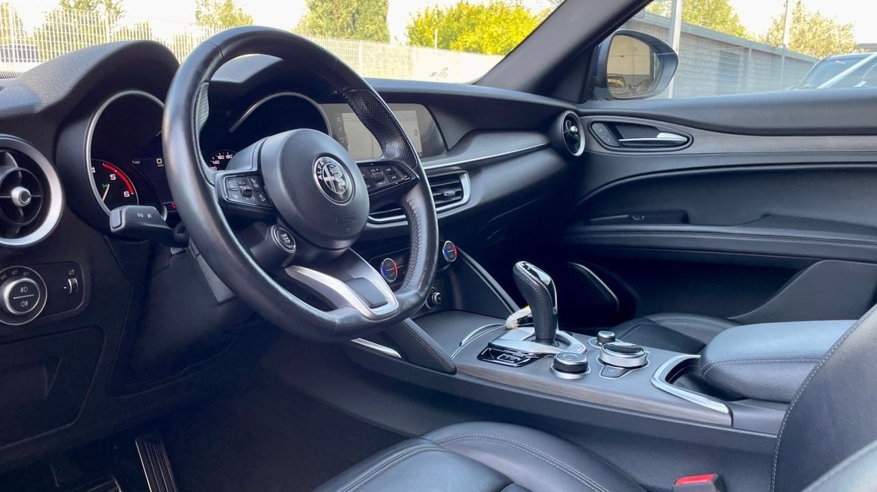 ALFA ROMEO STELVIO 2.2 Q4 TI TURBODIESEL 210CV - VOLANTE E SEDILI IN PELLE RISCALDABILI, MEMORIA