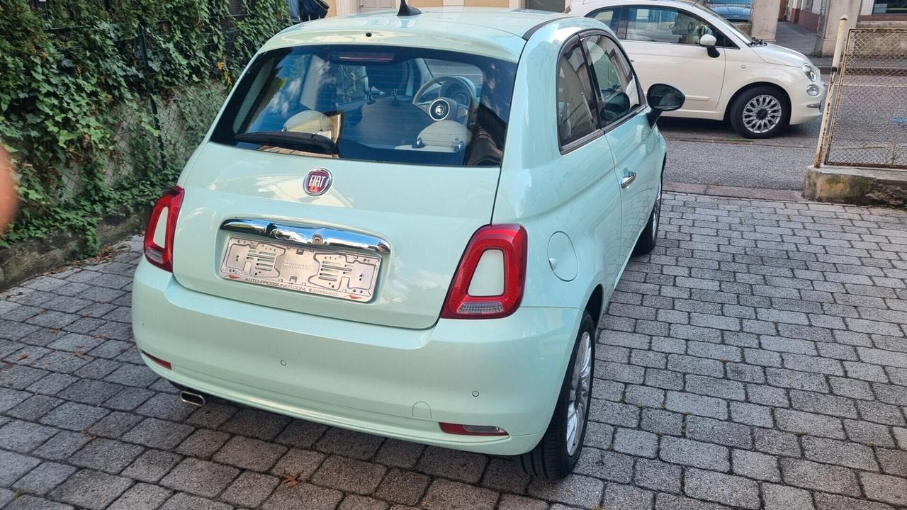 Fiat 500 1.2 Lounge 69cv anno2019 km 52000 neopat