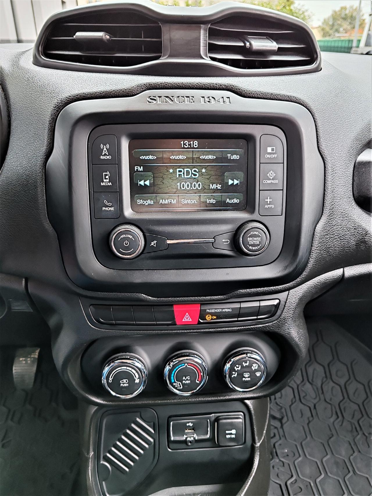 JEEP Renegade 1.6 Mjt 95 CV Sport ADATTA PER NEOPATENTATI