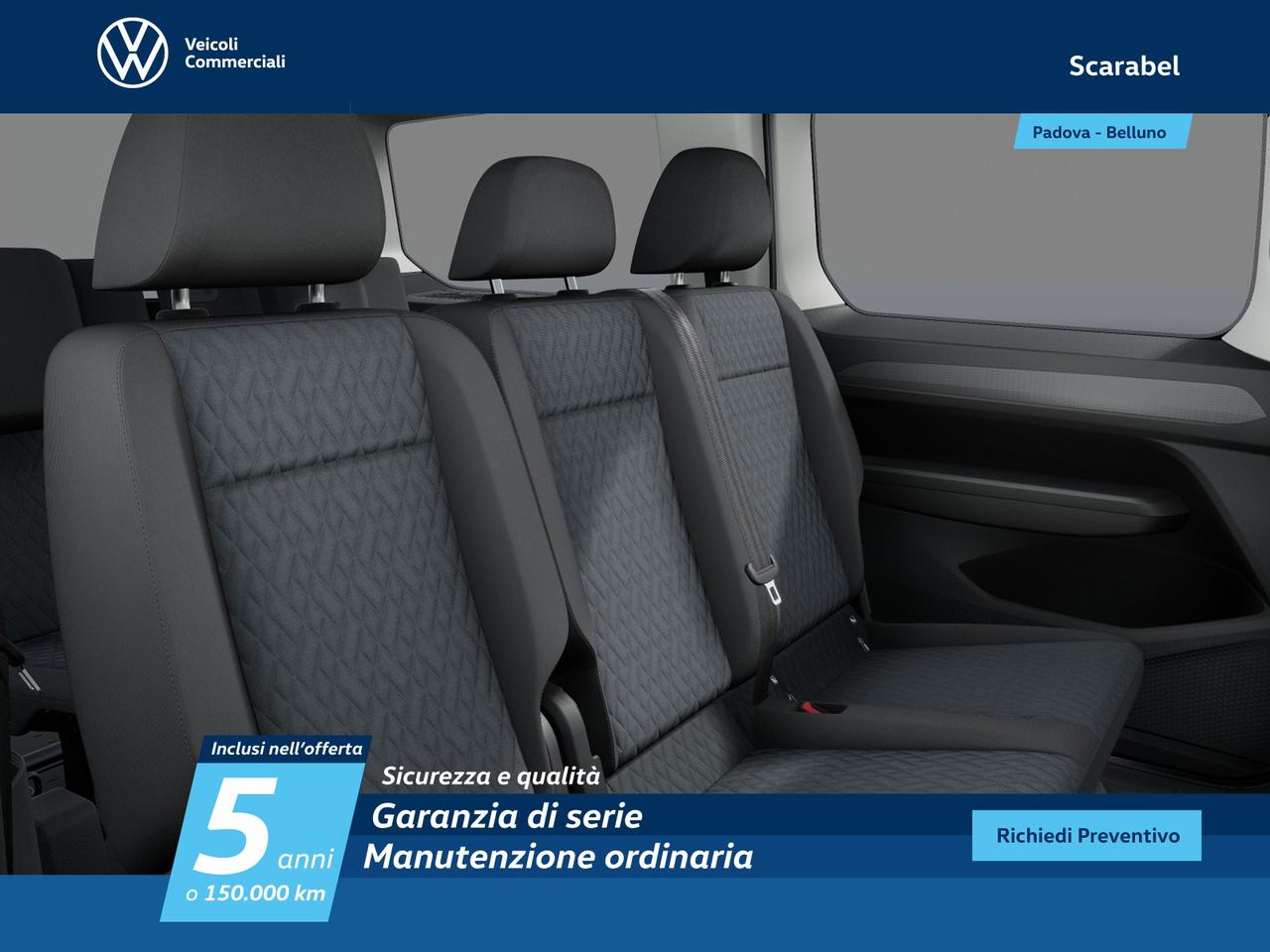 Volkswagen Caddy maxi m1 2.0 tdi 122cv 4motion life my24