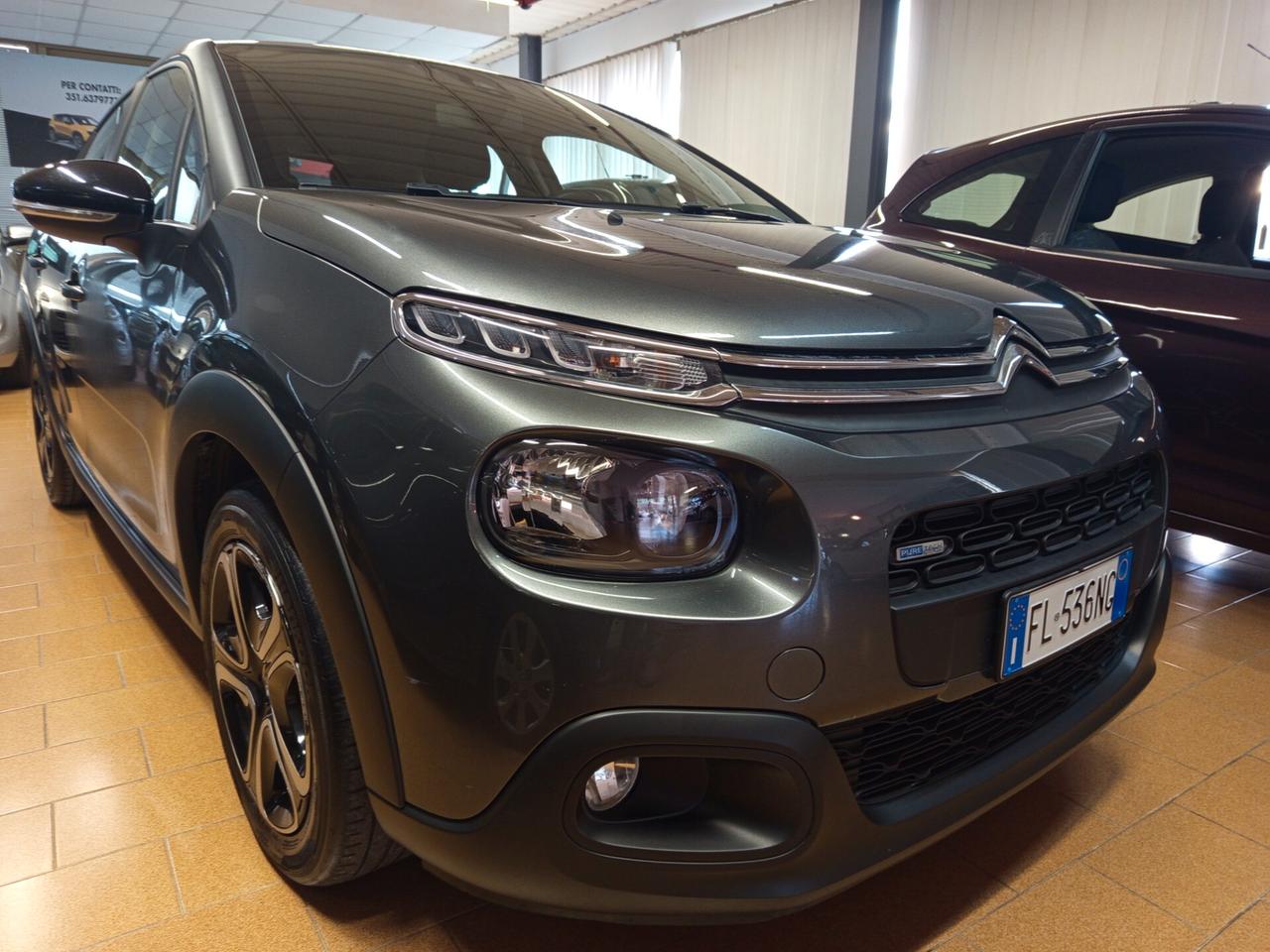Citroen C3 1.2 benzina, 77 mila chilometri ok neopatentati