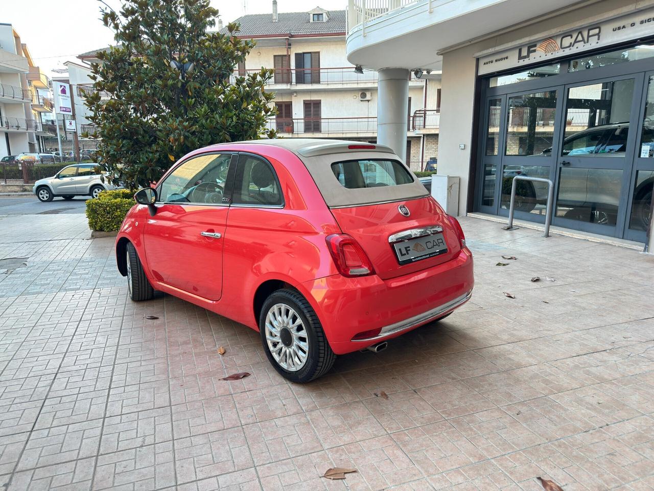 Fiat 500 C 1.3 Multijet 95 cv Lounge Cabrio Rosso corallo