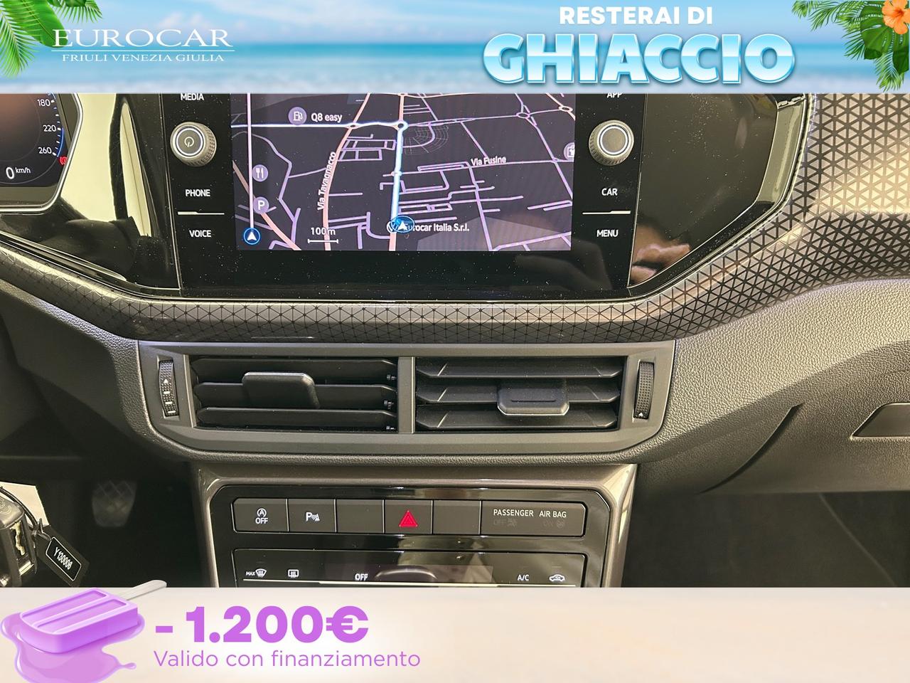 Volkswagen T-Cross 1.0 tsi advanced 110cv