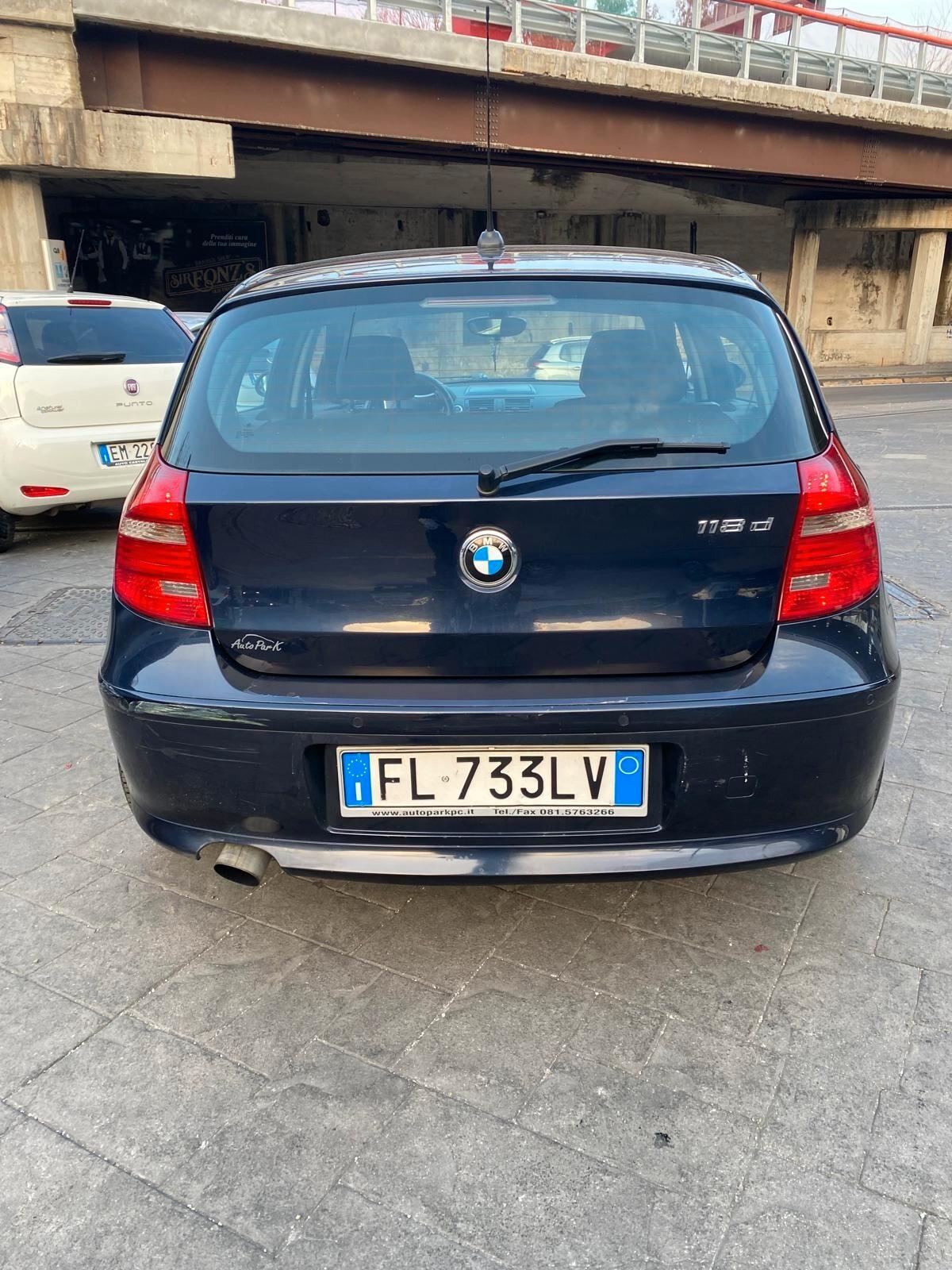 Bmw 118 118d cat 5 porte Futura DPF