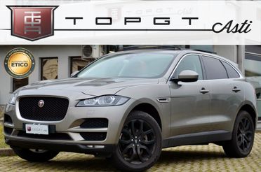 JAGUAR F-PACE 2.0 d i4 PORTFOLIO AWD 240cv AUTO, UNICOPROPRIETARIO, SERVICE UFF JAGUAR, EURO 6B, TETTO, RETROCAMERA, PERMUTE