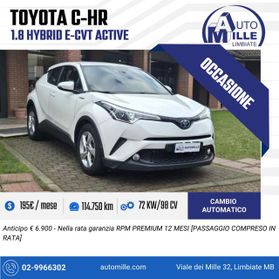 TOYOTA C-HR 1.8 Hybrid E-CVT Active