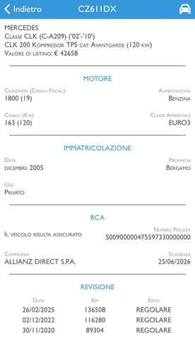 Mercedes-Benz CLK 200 K 163CV COUPE Avantgarde