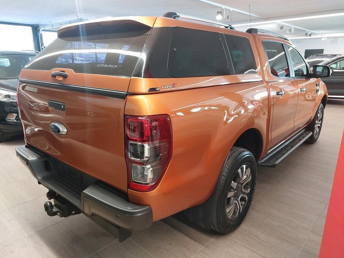 Ford Ranger 3.2 TDCI 4x4 DC Wildtrak 200 CV Hardtop Euro 6 gancio