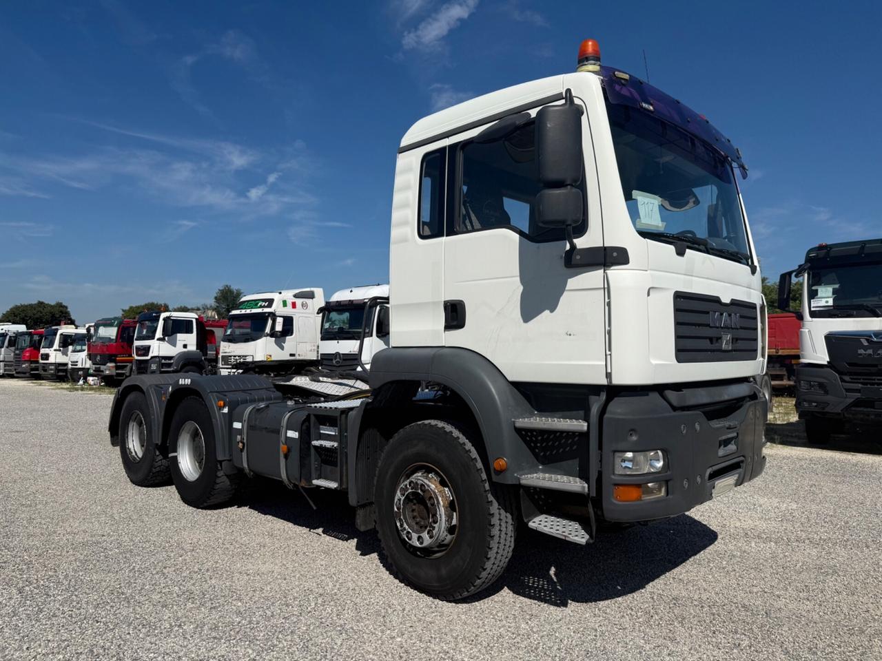 MAN 33.480 TGA trattore mezzo d'opera 6x4 imp.ribaltabile
