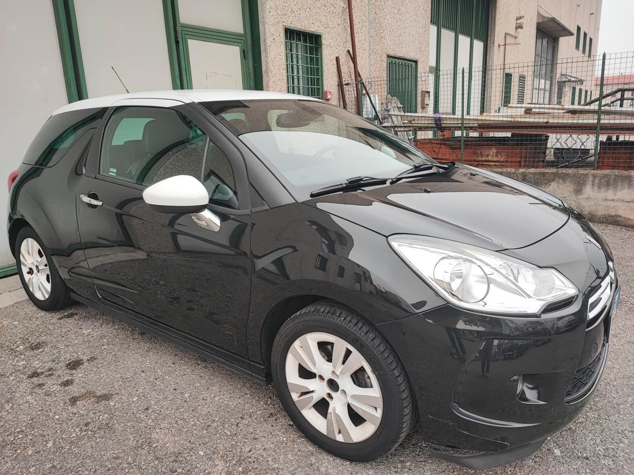 CITROEN DS3 1.6 BENZINA 3 PORTE APPENA TAGLIANDATA