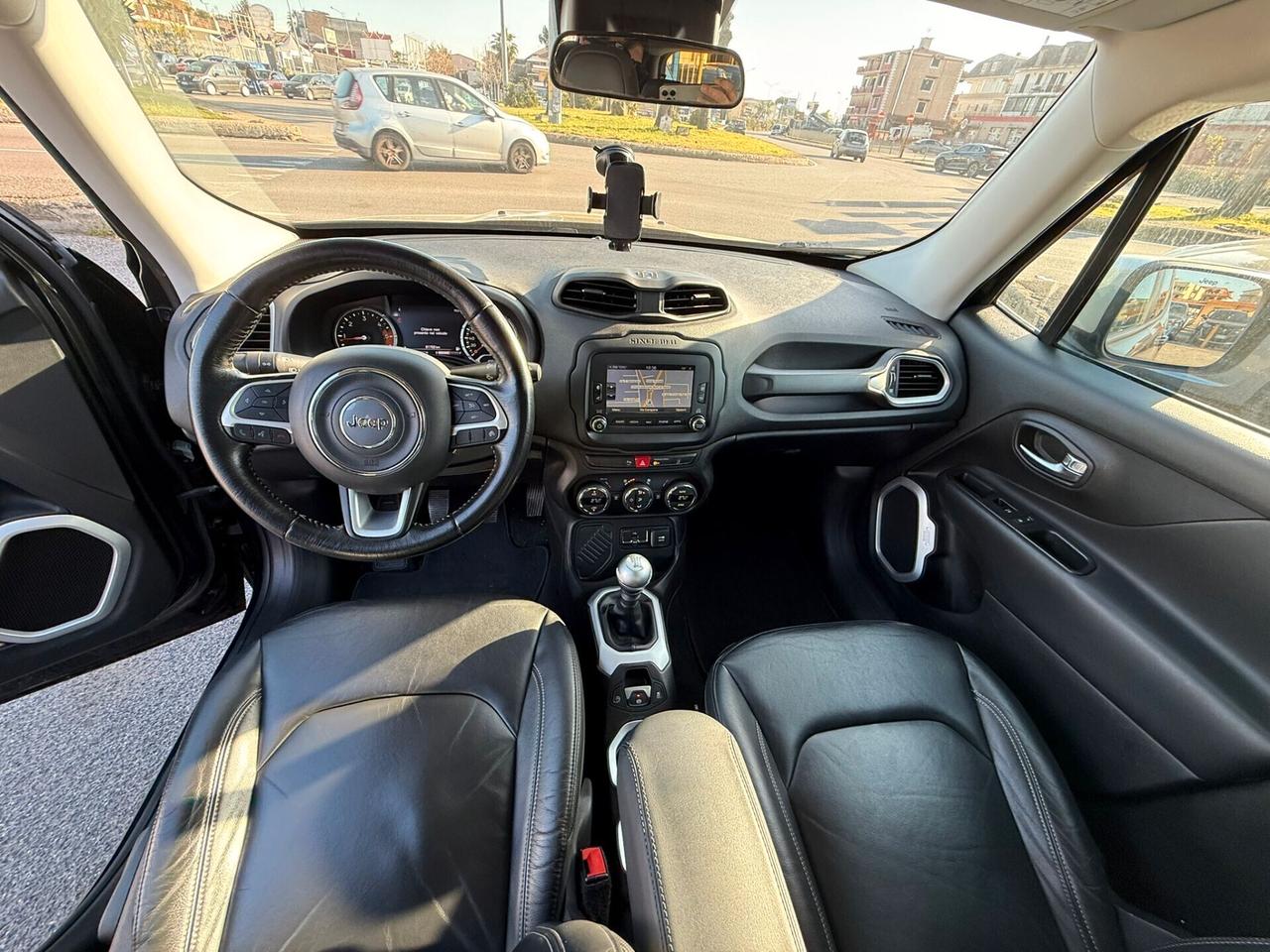 JEEP RENEGADE LIMITED 1.6MJT 120CV 80.000KM PELLE