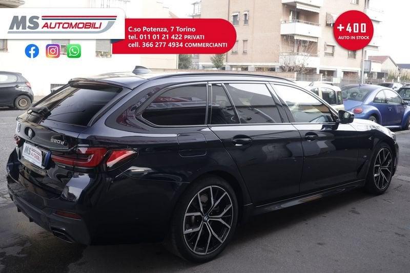 BMW Serie 5 520d 48V Touring Msport Unicoproprietario