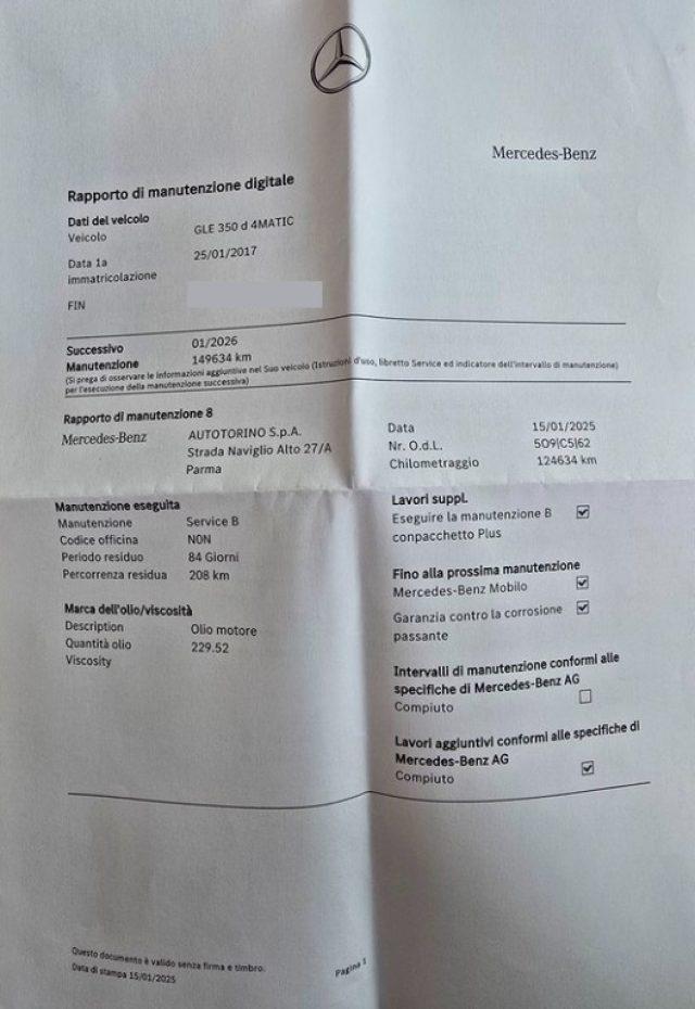 MERCEDES-BENZ GLE 350 d 4Matic Coupé Premium Plus PERMUTE