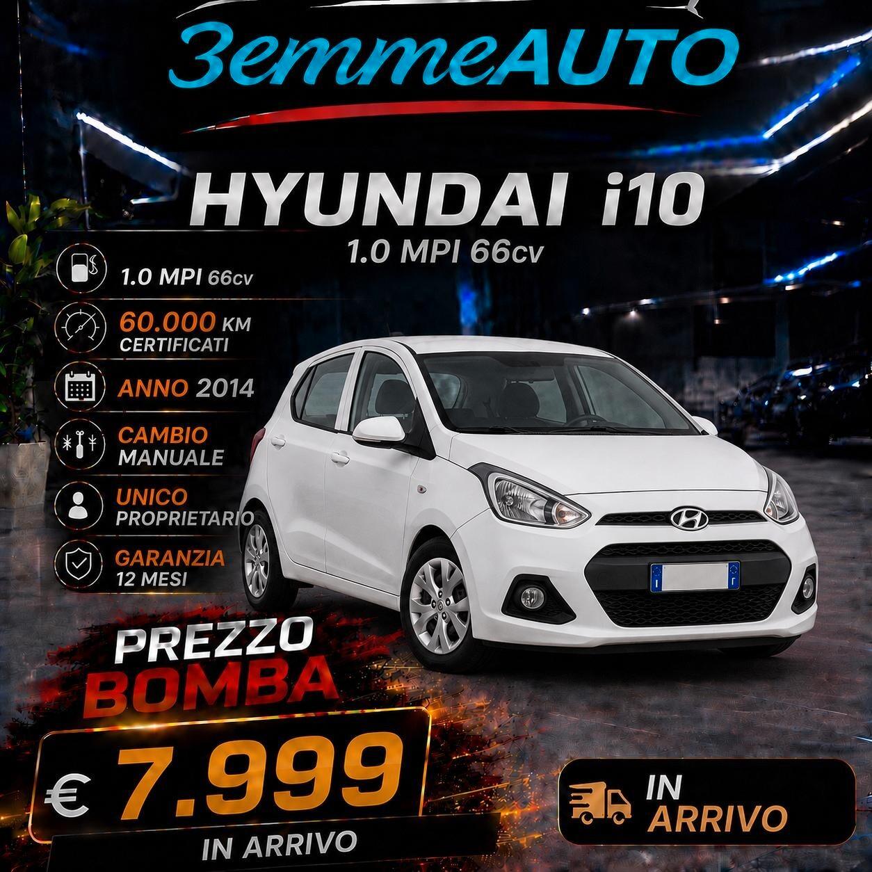 Hyundai i10 2014 1.2 MPI Comfort NUOVISSIMA