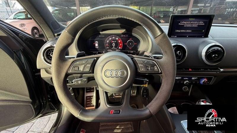 Audi A3 ANTICIPO 1900,00 EURO RATA MENSILE 589,00 EURO RS 3 SPB
