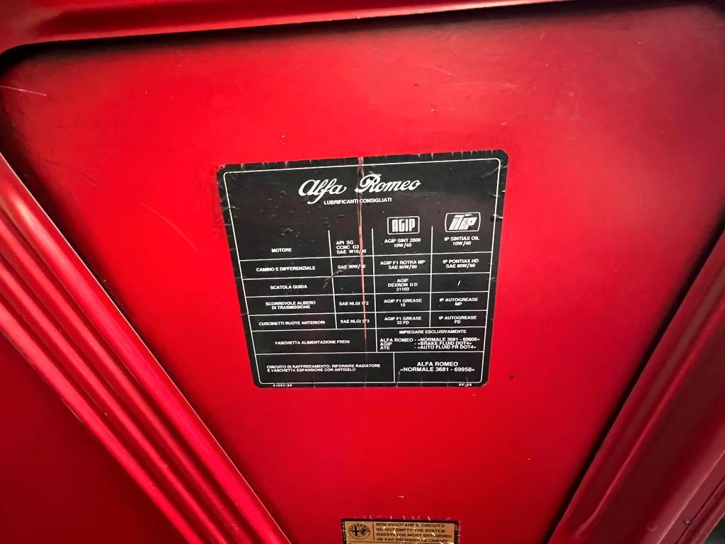 Alfa Romeo Spider 1.6 Duetto Spider 1.6 Duetto Targa Originale