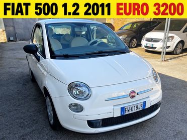 Fiat 500 1.2 benzina 69cv 2011